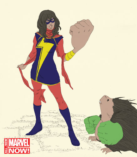Kamala Khan, héroïne créée par Marvel